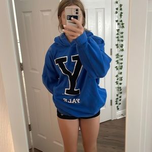 YALE dark blue hoodie from H&M
